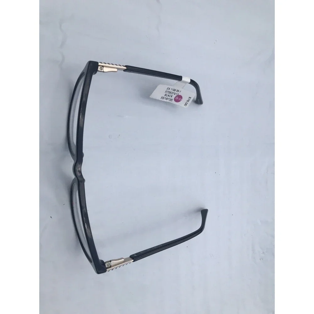 Elizabeth Arden EA 1199-1 BLK Womens Semi Cat Eye Eyeglasses 55-16-135